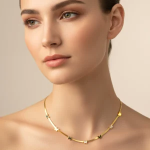 Butterfly Gold Plated Necklace – Minimal Elegant Chain for Women | Toombox Signature Jewellery Collection