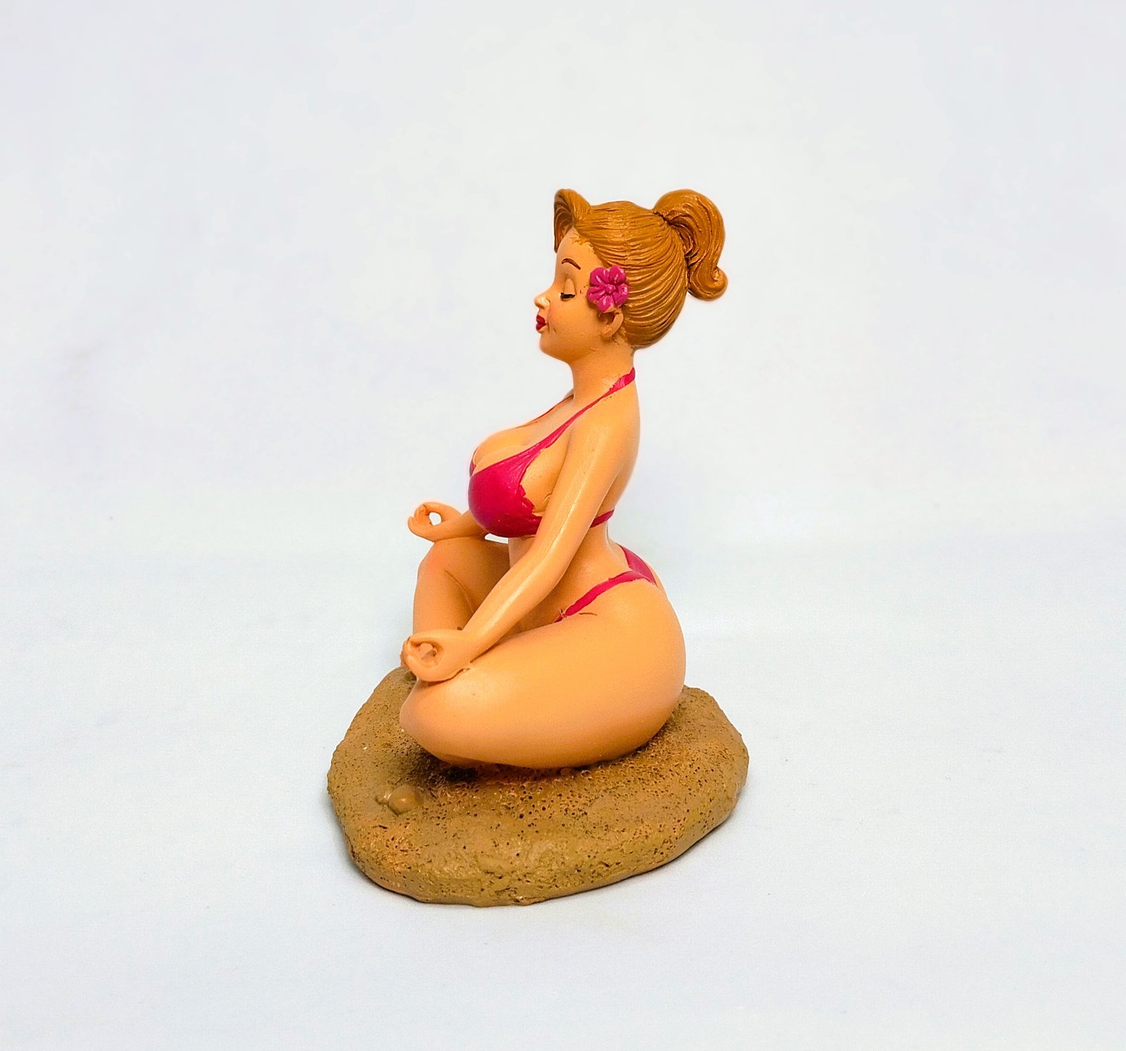 “Dimple Girl” Yoga Figurine – 11 cm Relaxing Meditation Statue for Home Décor & Gifting - Image 4