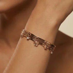 Rose Gold Charm Bracelet – Subtle Sparkle, Timeless Style