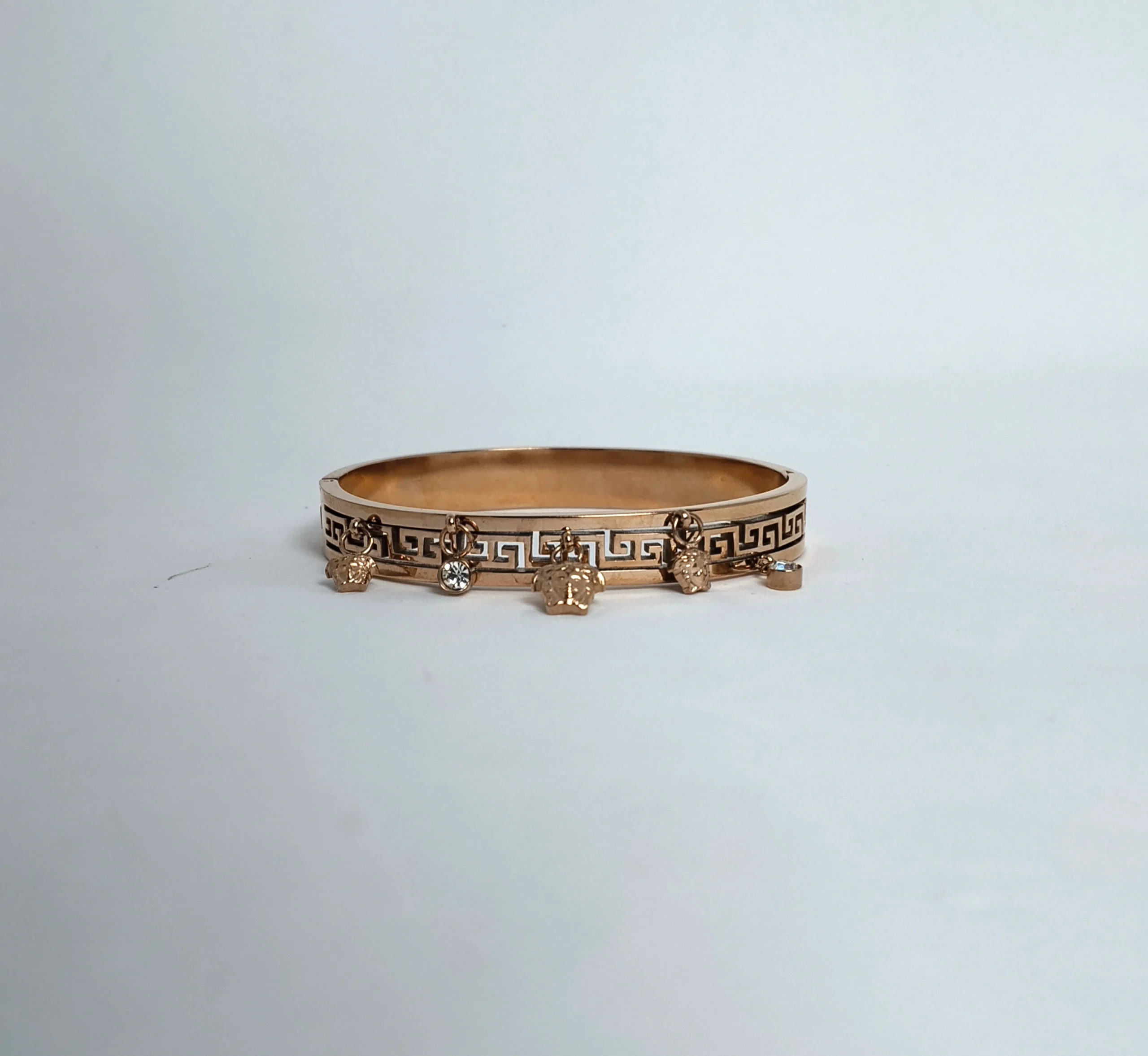 Rose Gold Charm Bracelet – Subtle Sparkle, Timeless Style - Image 3
