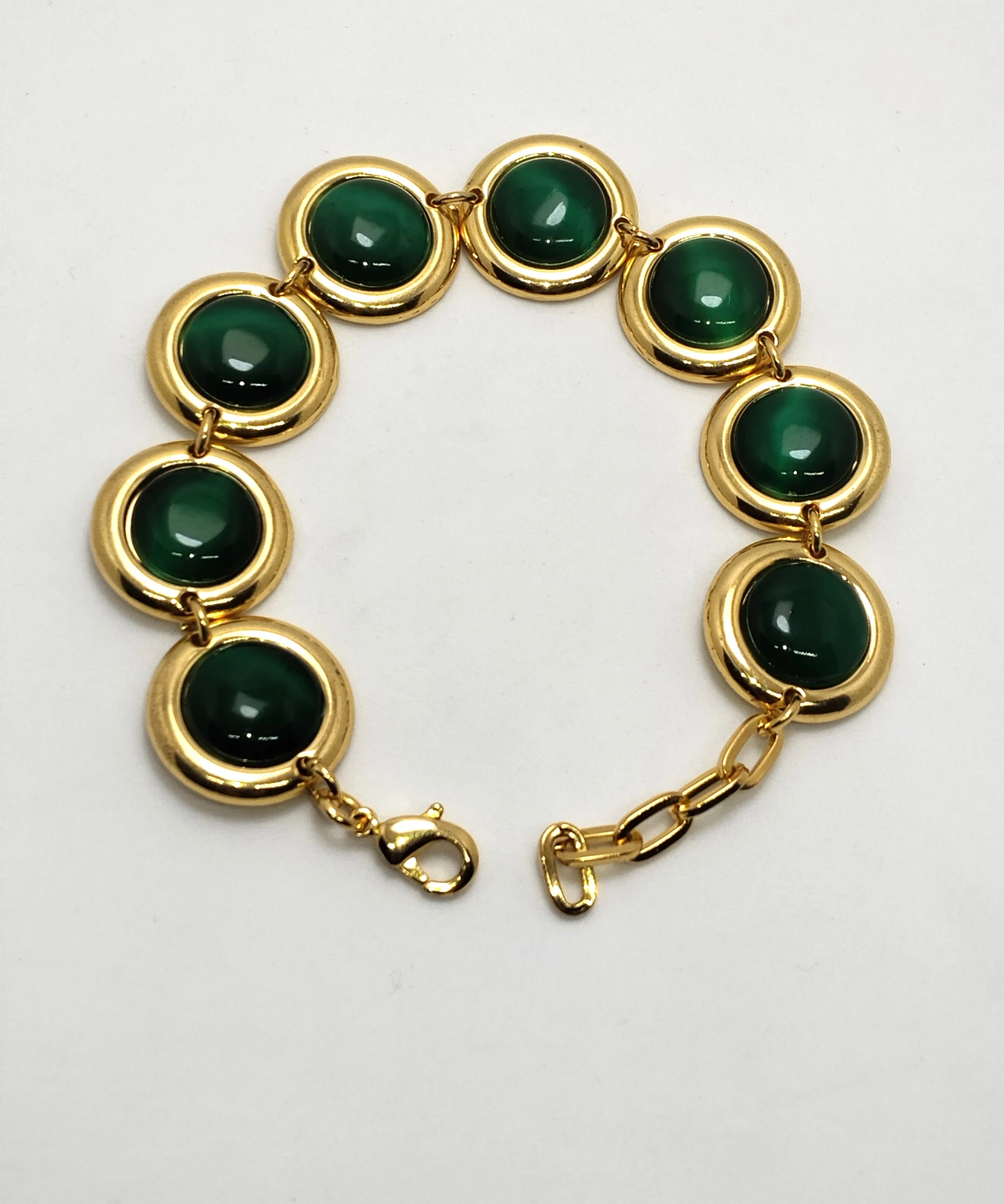 Emerald Halo Bracelet - Image 3